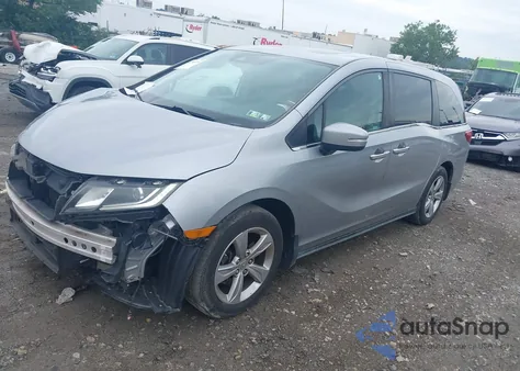 2019 Honda Odyssey Ex-L from USA, damaged, VIN 5FNRL6H79KB014809